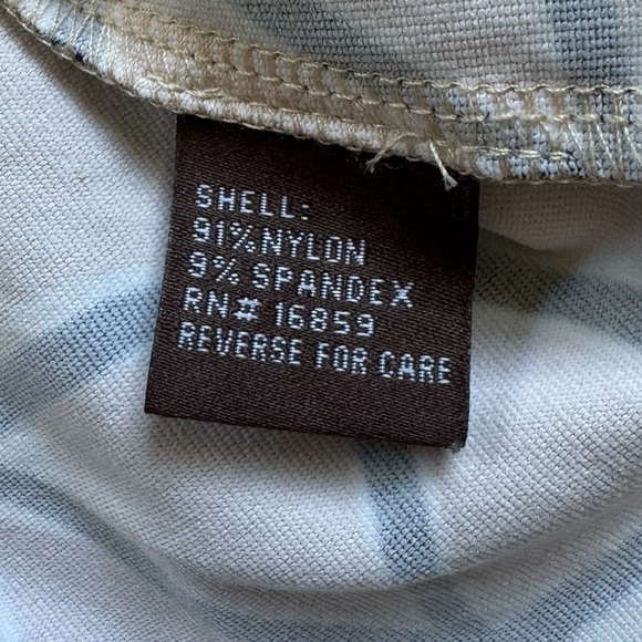 J. McLaughlin Beige and Black Geometric and Striped Tunic - Picture 8 of 9